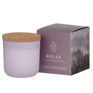 Amalfi Relax Scented Candle Lilac 9.5 x 10 cm
