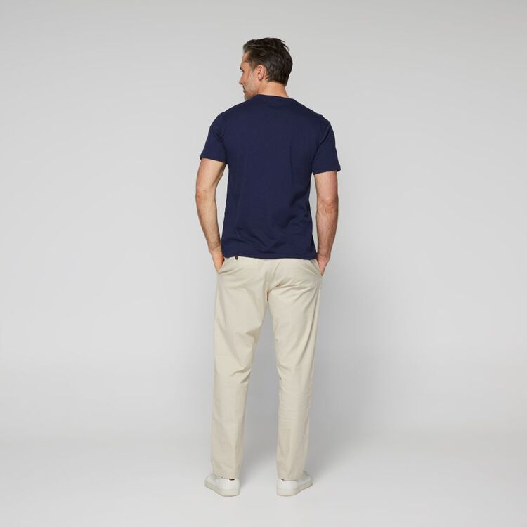 U.S. Polo Assn. Men's Branded Short Sleeve T-Shirt Navy
