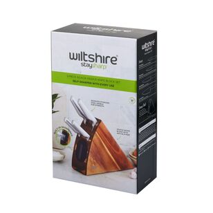 Wiltshire Staysharp 5-Piece Premium Stainless Steel Knife Block Set