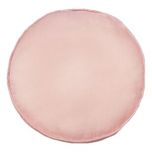Mozi Round Moggs Bed Cushion 40 cm Shell Pink 40 x 40 cm