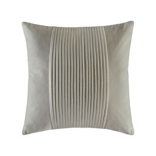 Elysian Morrison Silver Cushion 50 x 50 cm Grey 50 x 50 cm