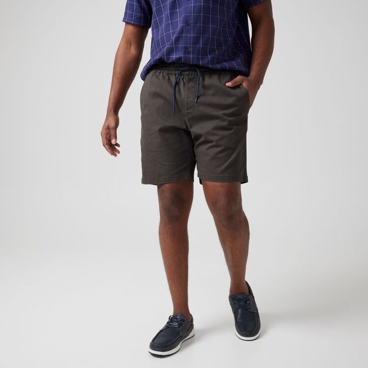 JC Lanyon Men's Bedford Cord Shorts Peat