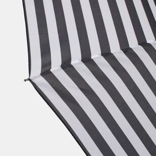 Brellerz Pattern Basic Manual Folding Umbrella Black White