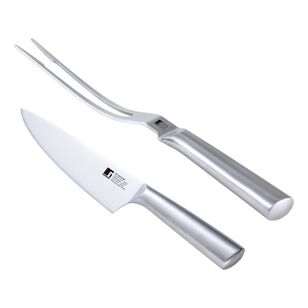 Bergner 2-Piece BBQ Knife & Fork Carving Set