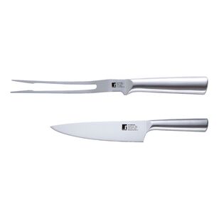 Bergner 2-Piece BBQ Knife & Fork Carving Set