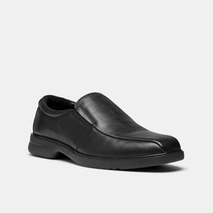 Slatters Men's Preston Slip On Business Shoe Black