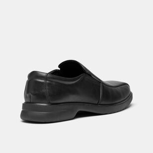Slatters Men's Preston Slip On Business Shoe Black