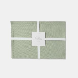 Chyka Home 33 x 48 cm Placemat 4 Pack Sage