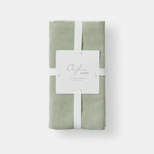 Chyka Home 60 x 60 cm Oversized Napkin 4 Pack Sage
