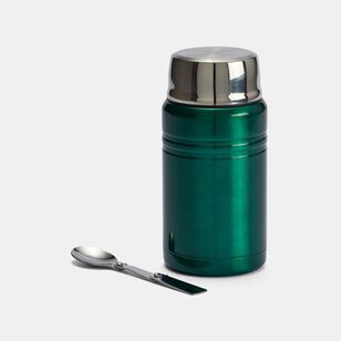 Smith + Nobel Flasks 750ml Stainless Steel Food Jar Green