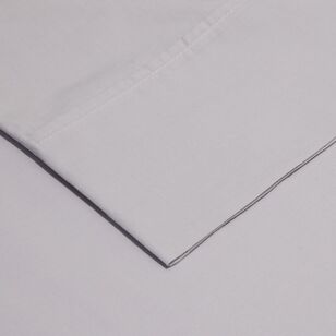Chyka Home 300 TC Washed Cotton Percale Sheet Set Grey