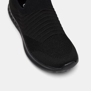 Sfida Women's Pure Slip-On Sneakers Black