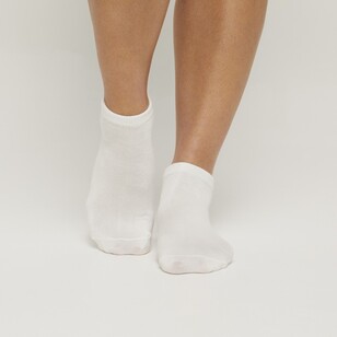 Sash & Rose Women's Bamboo Ankle Sock 3 Pack Stripe
