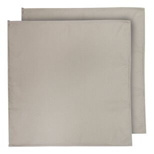 Dine By Ladelle 45 x 45 cm Gourmet Napkin 2 Pack Natural