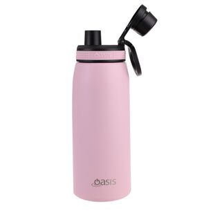 Oasis 780 ml Stainless Steel Drink Bottle with Screw Pink