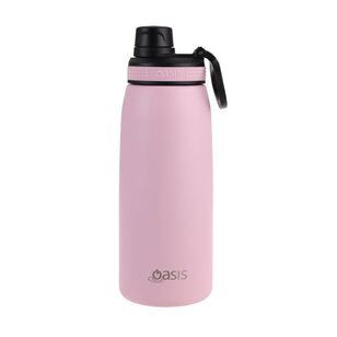 Oasis 780 ml Stainless Steel Drink Bottle with Screw Pink