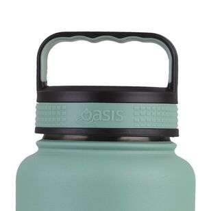 Oasis 1.2L Stainless Steel Titan Drink Bottle Green