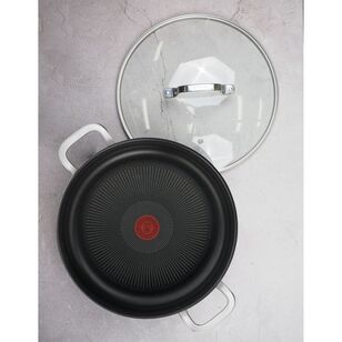 Tefal Premium Specialty 30 cm Hard Anodised Induction Chef Pan with Lid