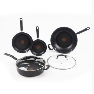 Tefal Specialty 30 cm Hard Anodised Sautepan with Lid