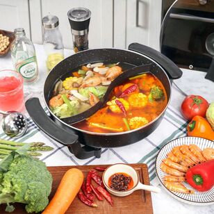 Healthy Choice Electric Frypan with Divider EFP150