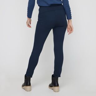 Khoko Smart Women's Zip Pocket Pant Midnight