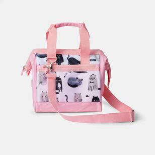 Mozi Insulated Lunch Bag Moggs Pink