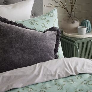Chyka Home Faron Velvet Cushion Grey 50 x 50 cm