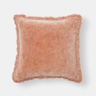 Chyka Home Faron Velvet Cushion Rust