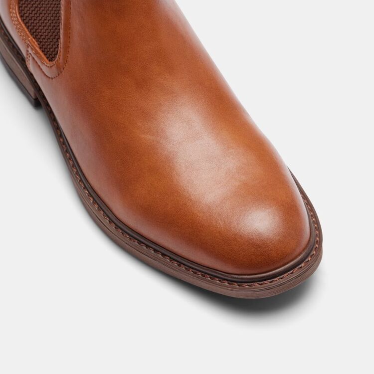 JC Lanyon Men's Double Gusset Leather Boot Tan 12