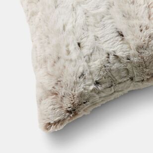 Soren Bondi Faux Fur Cushion 43 x 43 cm Natural Natural 43 x 43 cm