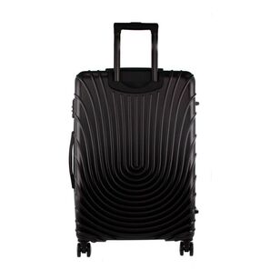 Pierre Cardin 80cm Large Hard-Shell Suitcase Black 80 cm