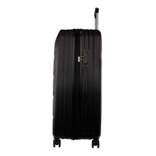 Pierre Cardin 80cm Large Suitcase Black 80 cm