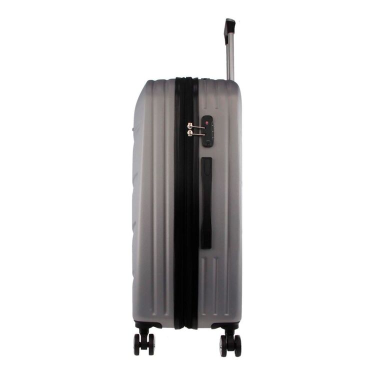 Pierre Cardin 70 Cm Medium Hard Shell Suitcase Silver 70 Cm Pierre cardin 70 cm medium hard shell suitcase silver 70 cm