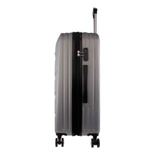 Pierre Cardin 70 cm Medium Hard Shell Suitcase Silver 70 cm