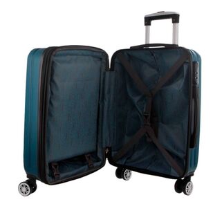Pierre Cardin 54 cm Cabin Hard Shell Suitcase Teal 54 cm