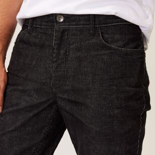 Bronson Casual Men's Ashby 5 Pocket Cord Pant Black 36