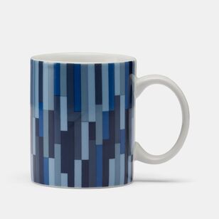 Soren Aqua 4-Piece Mug Set Blue