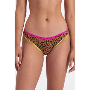Bonds Women's Hipster Bikini 3 Pack Leopard Print
