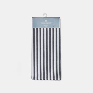 Smith + Nobel Striped Tea Towel 3 Pack Navy