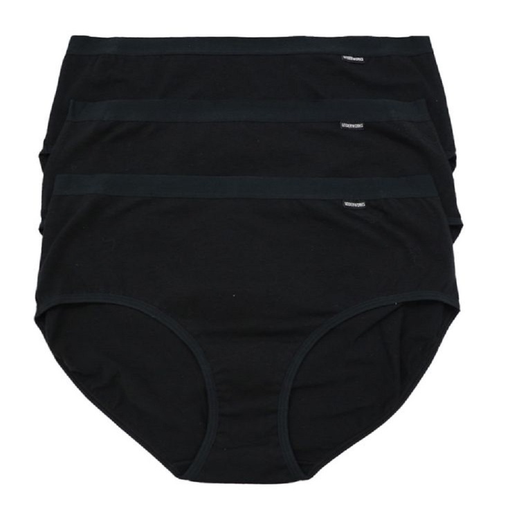 U.S. Polo Assn. Women's Cotton Boyleg Briefs Underwear Set, 3-Pack