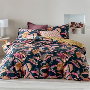 Kas Ramao Cotton Quilt Cover Set Multicoloured