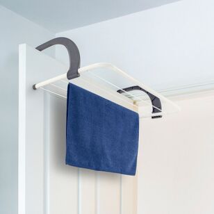 Clevinger Five Rail Over Door Clothes Airer White