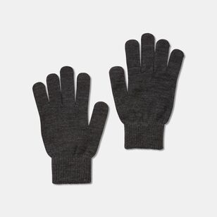Khoko Women's Essential Knitted Glove Charcoal One Size