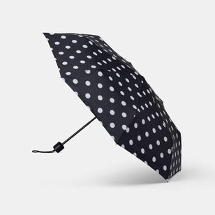 Brellerz Polka Dots Basic Folding Umbrella Multicoloured Spot One Size