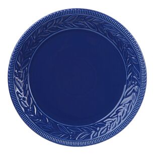 Casa Domani Leccino 35 cm Round Platter Blue