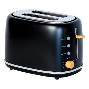 Smith + Nobel 2 Slice Toaster with Wooden Design SNWH33T