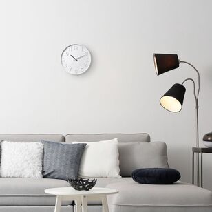 Cooper & Co Samson Wall Clock 30 cm White 30 cm