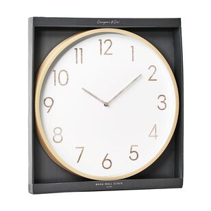 Cooper & Co Masa Wall Clock 51 cm White 51 cm
