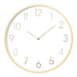 Cooper & Co Masa Wall Clock 51 cm White 51 cm
