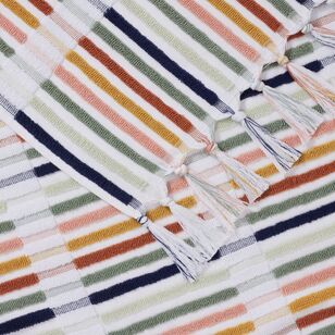 Chyka Home Beach Towel 95 x 180 cm Multicoloured Stripe 95 x 180 cm